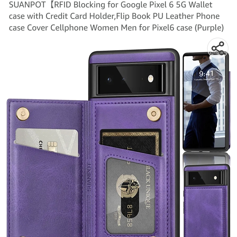 Google Pixel 6 5G Wallet Case